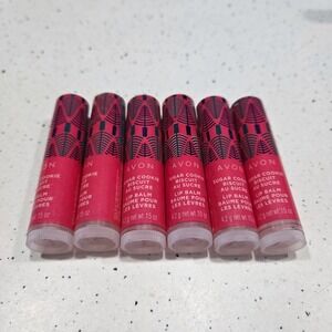 Avon Sugar Cookie Biscuit Lip Balm Set of 6 NEW** Sealed